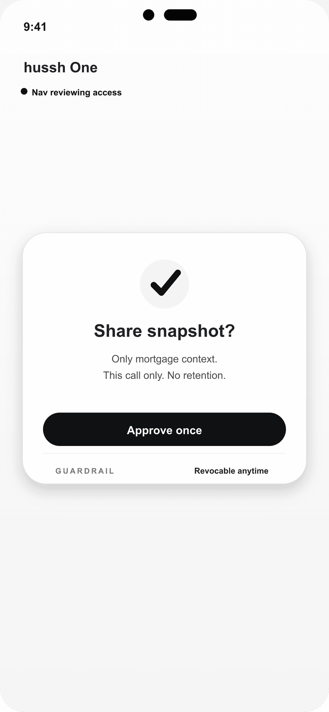 Hushh consent protocol visual